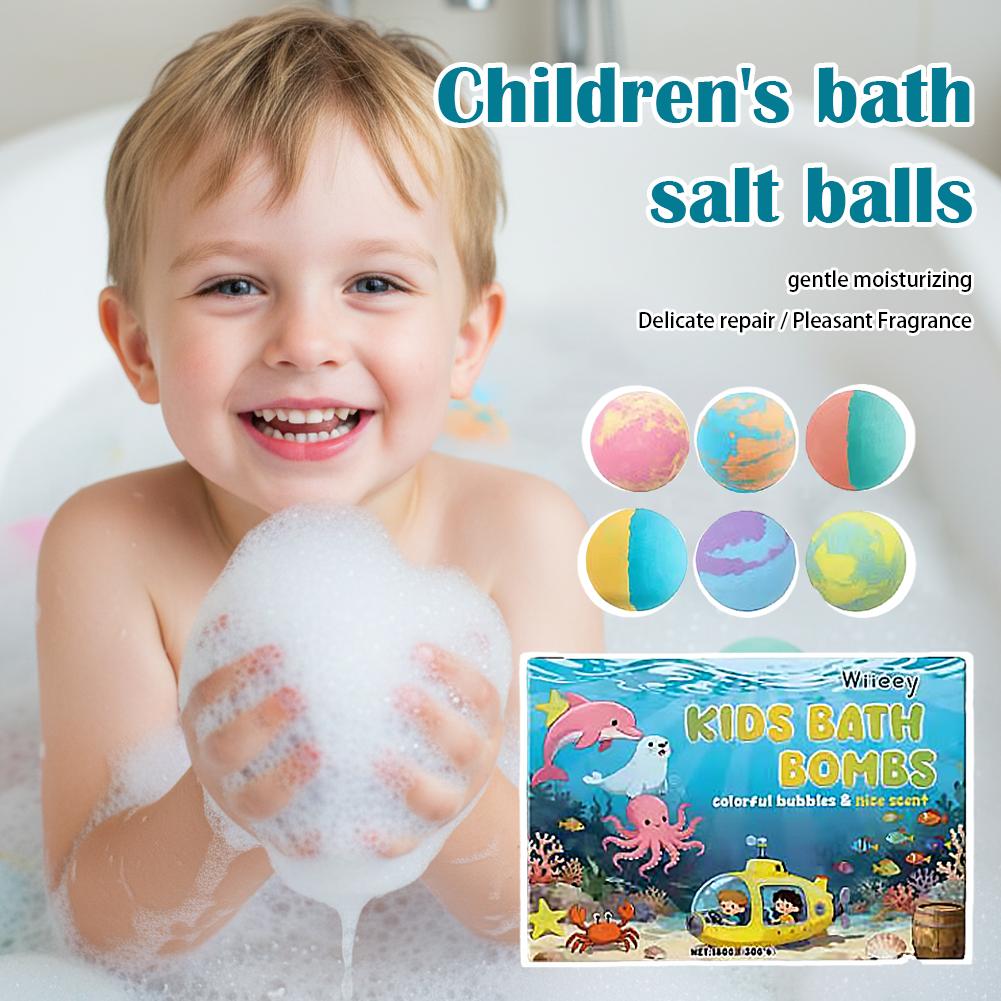Bath Salts - Set de 6 Bombas de Baño