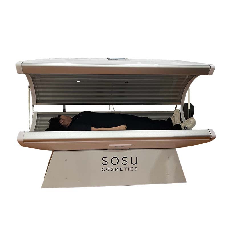 Spa Wellness Gym - Cabina de Bronceado Acrílica – Cabina
