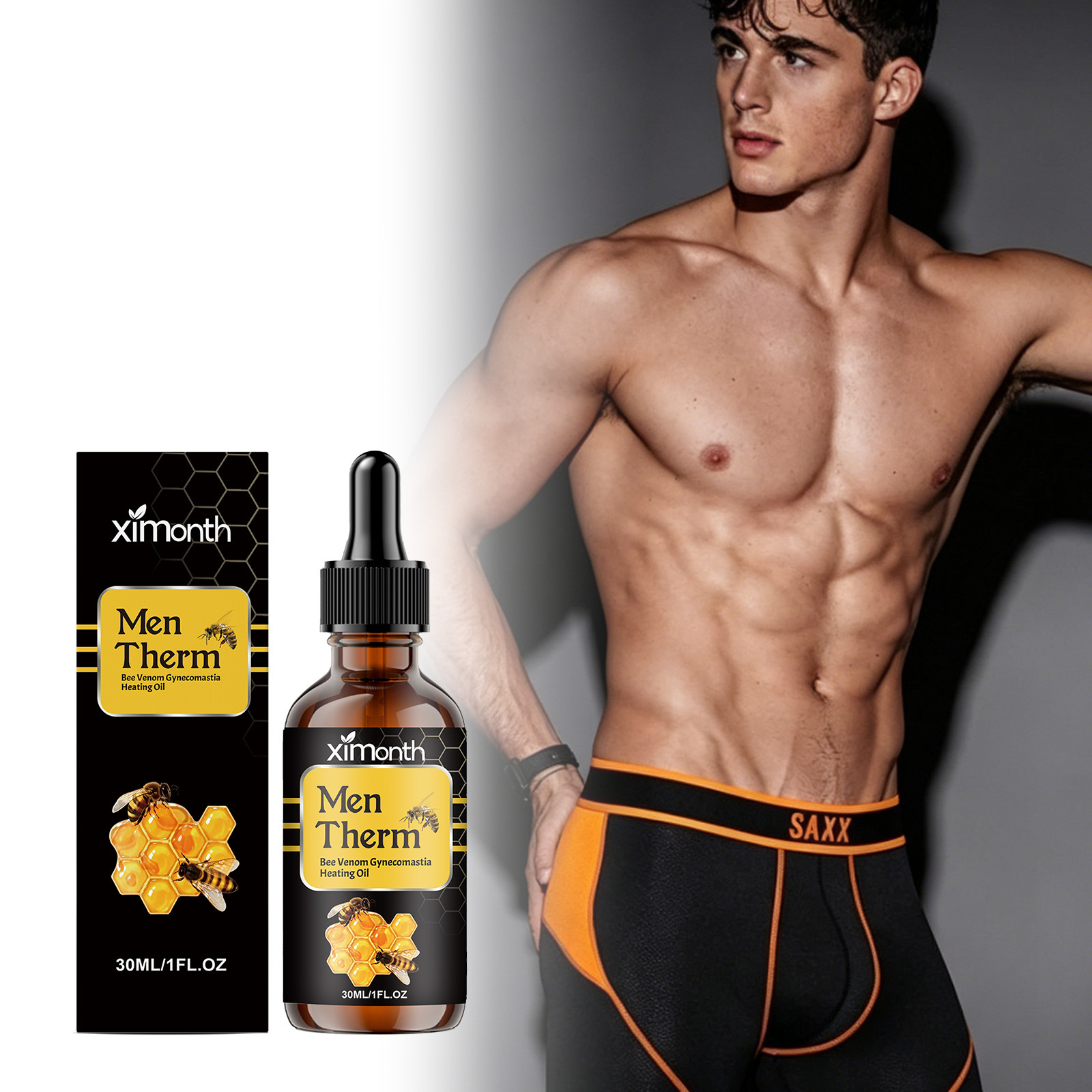 Body Oil - Suero Moldeador de Pecho para Hombre