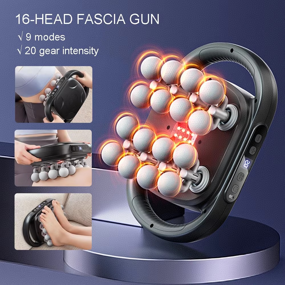 Massage Gun - Pistola de masaje corporal con vibración