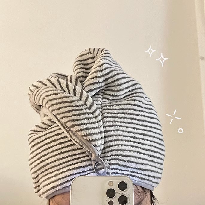 Spa Towel - Toalla de microfibra con rayas para