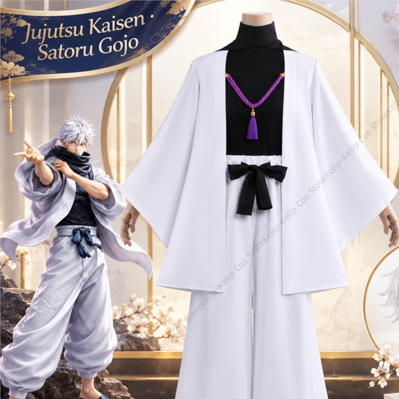 Disfraz de cosplay de Gojo, mi - Bathrobe reseña y precio
