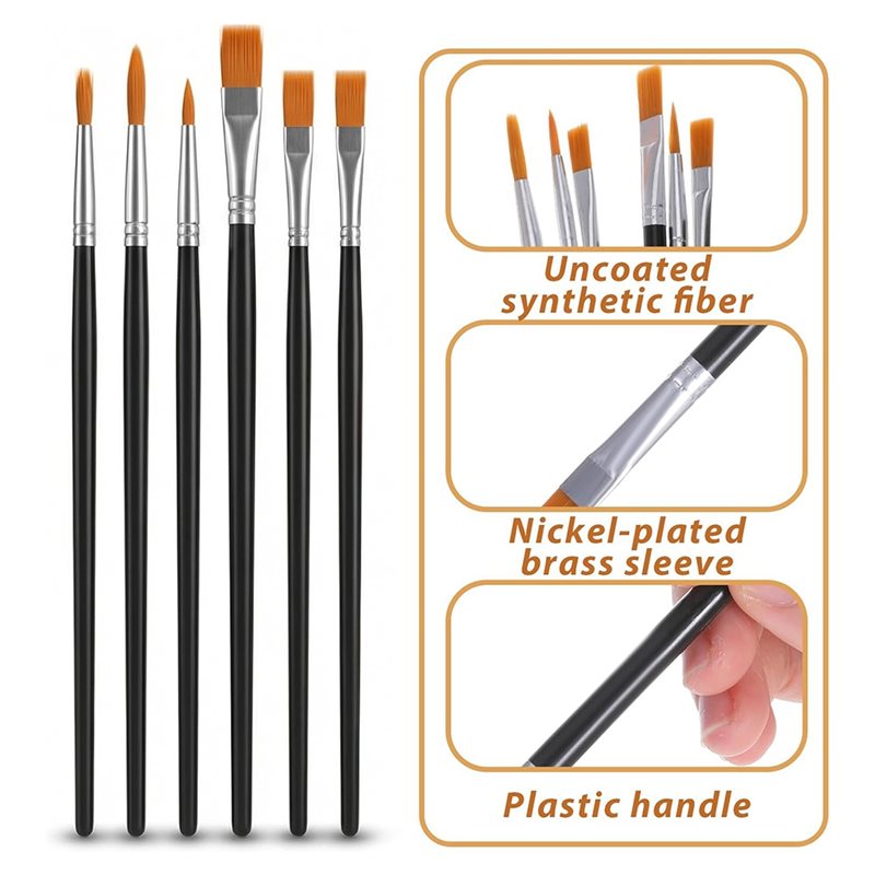 AB34: juego de 12 pinceles y e - Body Brush reseña y precio