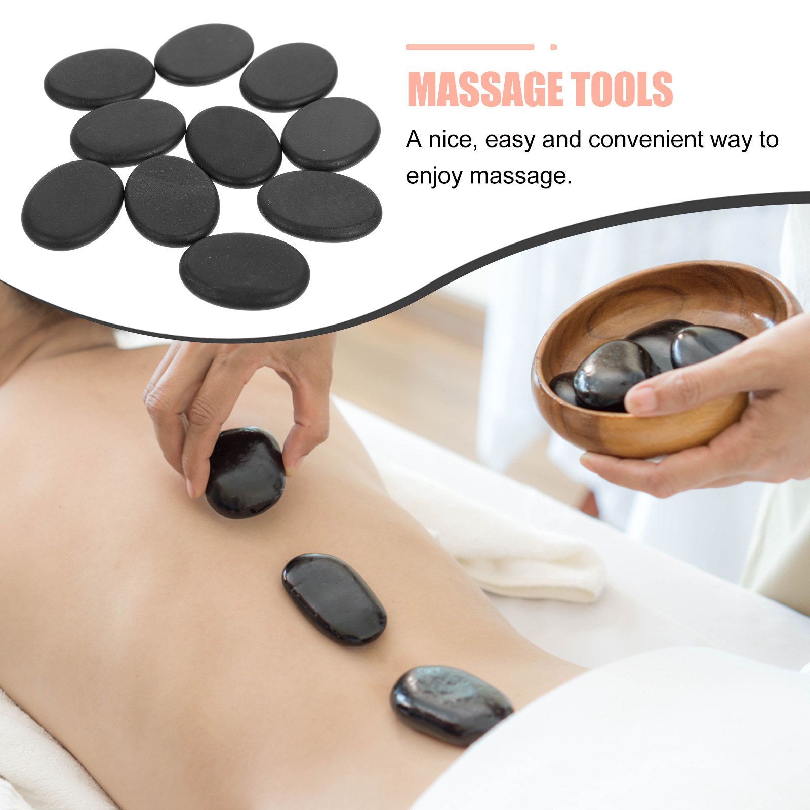 10 Piedras Volcánicas Caliente - Foot Spa reseña y precio