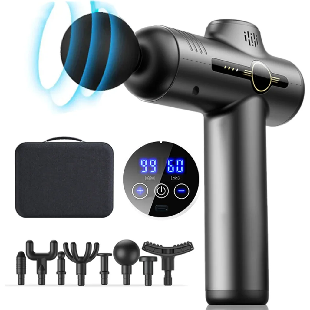 Pistola de Masaje Eléctrica, P - Massage Gun reseña y precio