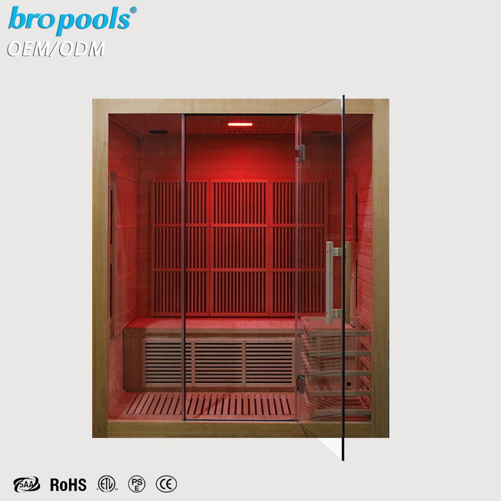 Cabina de sauna moderna de mad - Spa Wellness Gym reseña y precio