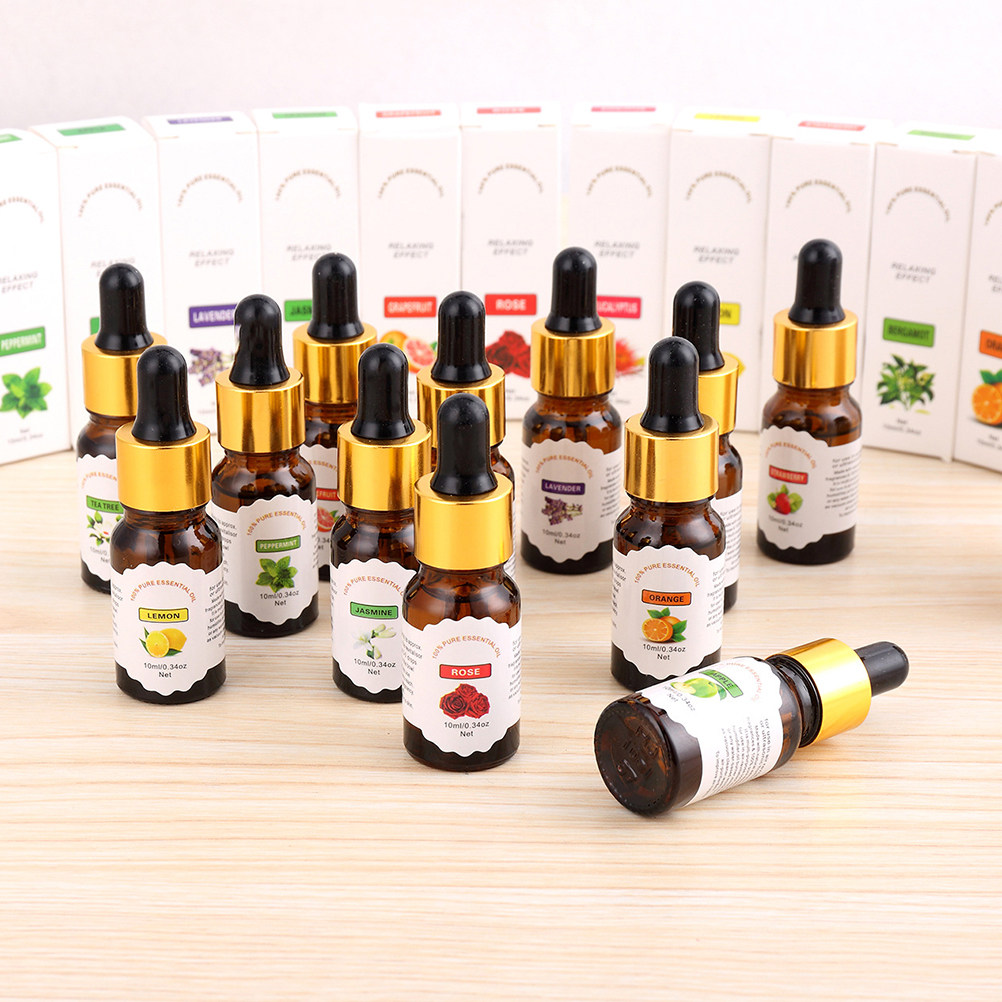 Aceite esencial puro de 10 ml, - Aromatherapy Diffuser reseña y precio