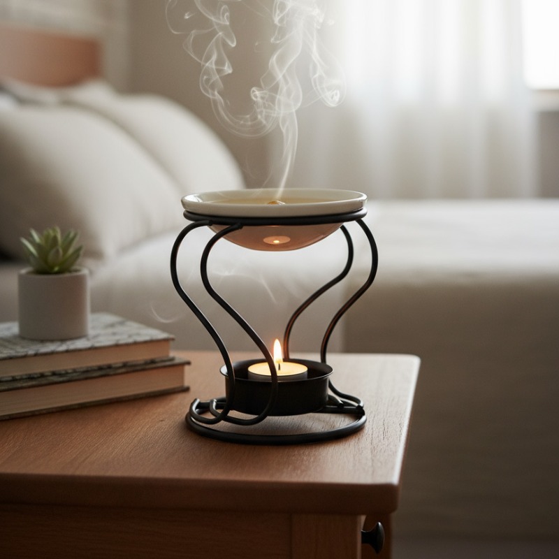 Candelita de Metal, vela cande - Wax Warmer reseña y precio